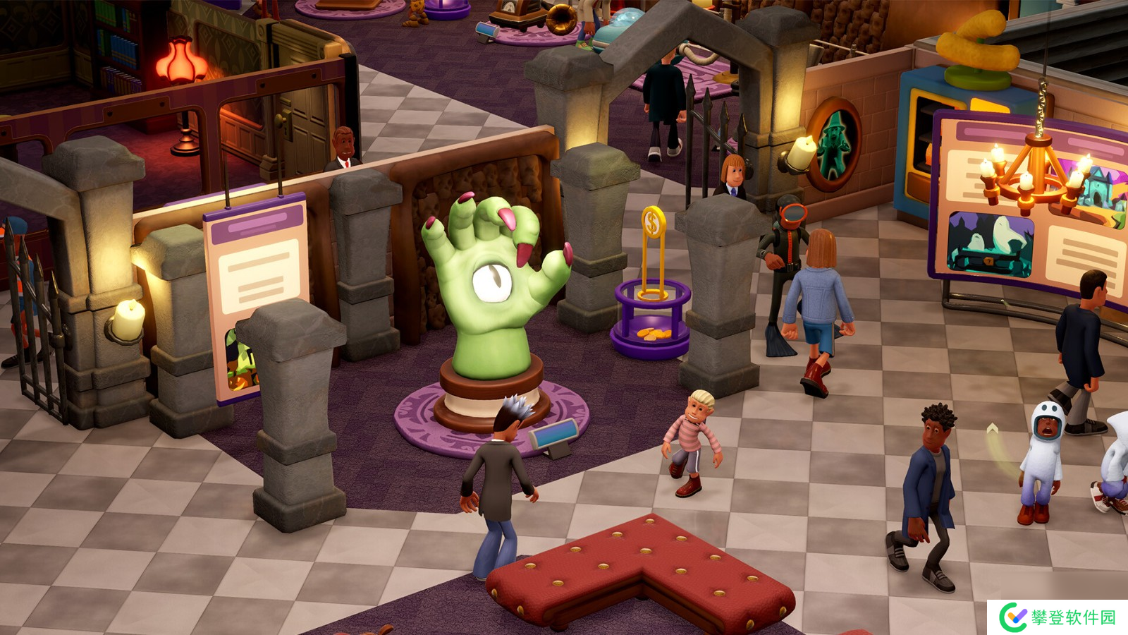 《双点博物馆》“超自然展示品区域”宣传片、截图