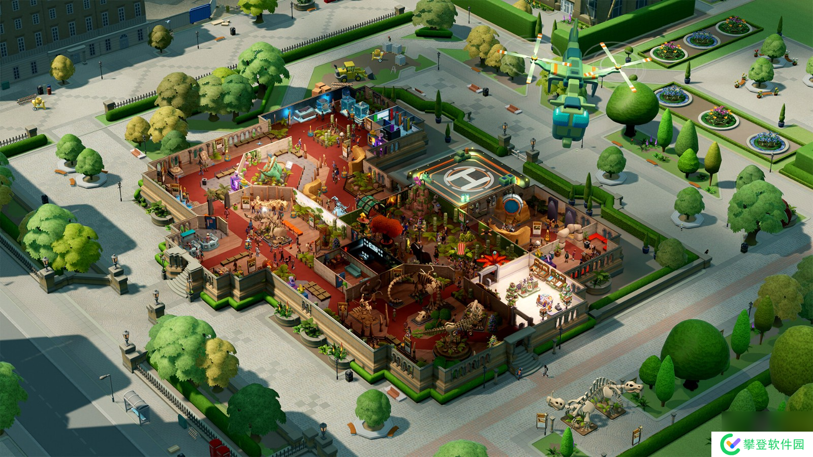 《双点博物馆》“超自然展示品区域”宣传片、截图