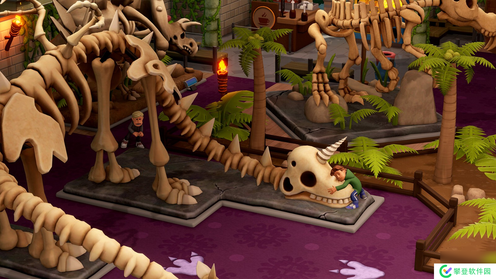 《双点博物馆》“超自然展示品区域”宣传片、截图