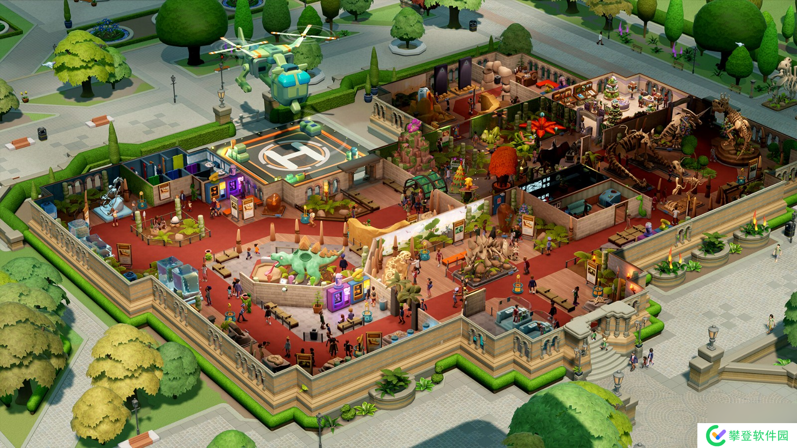 《双点博物馆》“超自然展示品区域”宣传片、截图