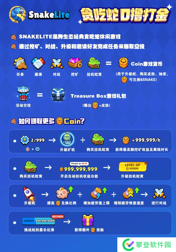 SnakeLite游戏玩法攻略-SnakeLite游戏玩赚指南