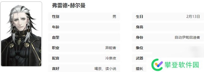 异象回声弗雷德技能介绍