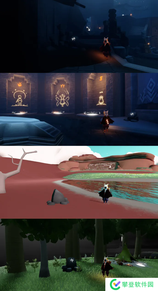 光遇全地图神坛位置一览-光遇最新全地图神坛位置一览