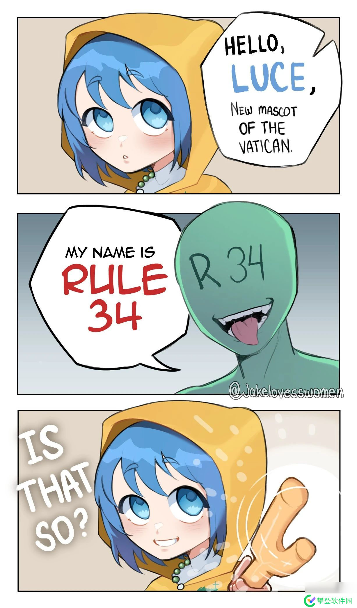 吉祥物的“赛博传教”，打破了教廷在二次元心中的刻板印象