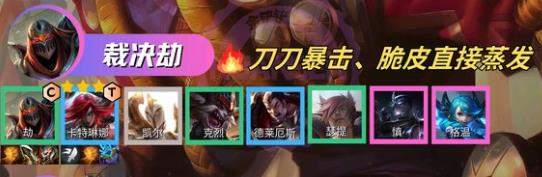 金铲铲之战s9返场裁决劫阵容搭配-金铲铲之战裁决劫阵容思路