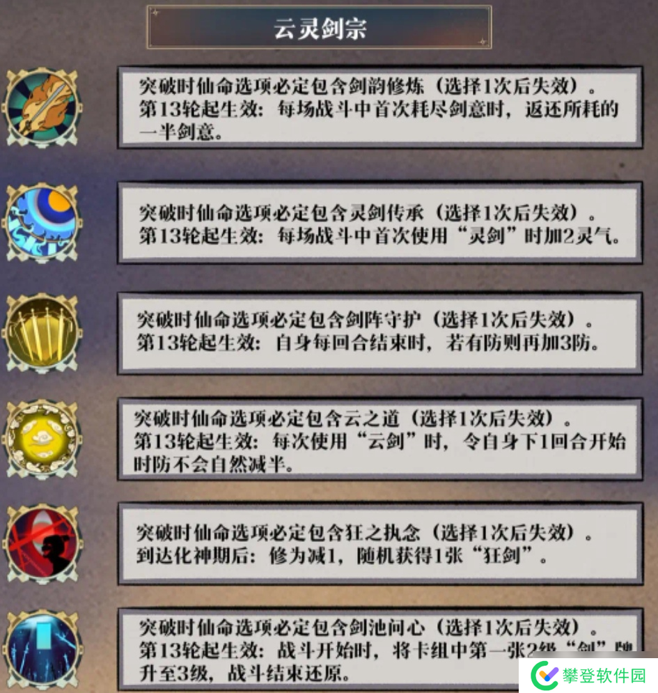 弈仙牌【大道共鸣攻略】小师妹黎承云大道共鸣选择篇