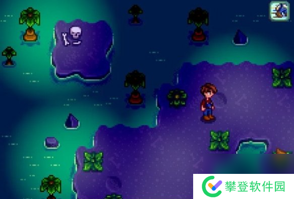 星露谷物语水道另一个洞开启方法