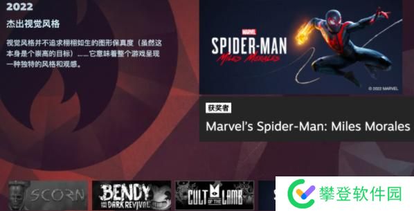 Steam2022年度大奖名单